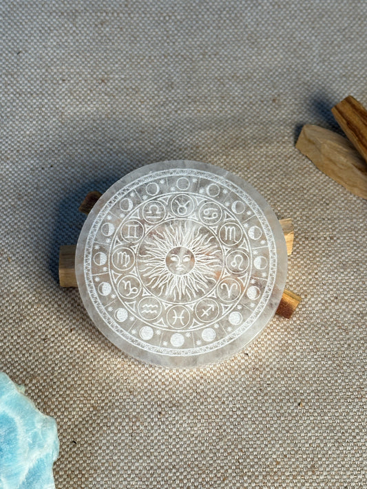 Sélénite - Astro & Cycle Lunaire - 8cm